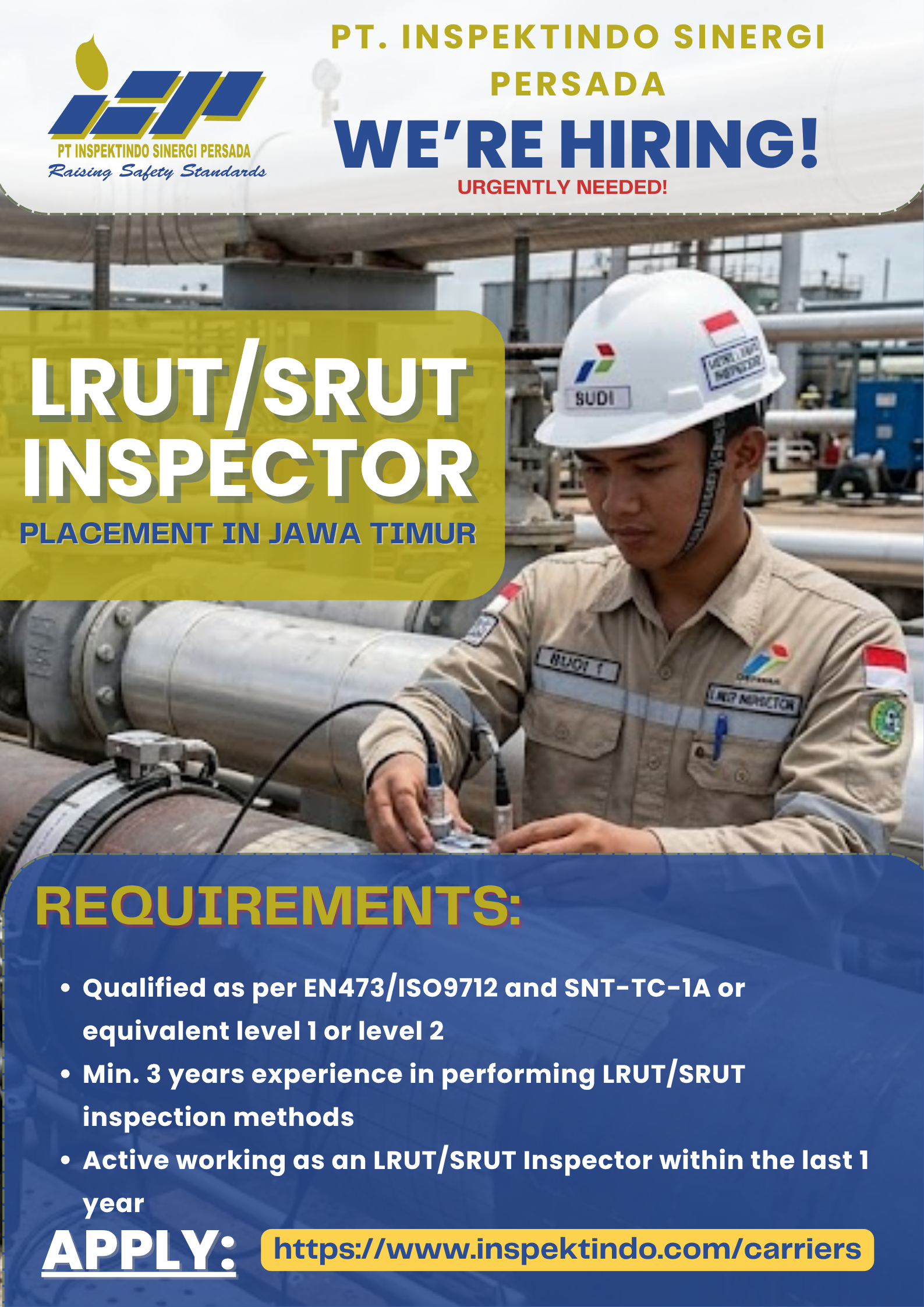 LRUT/SRUT INSPECTOR - JATIM